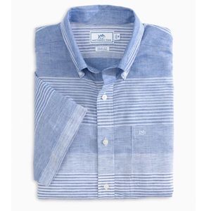SOLD - Southern Tide Short Sleeve Button Down